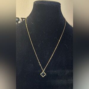 Stainless Steel Clover Pendant Necklace
